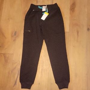 NWT Figs Black Zamora Jogger Nurse Dental Scubs Size XXS PO 4192